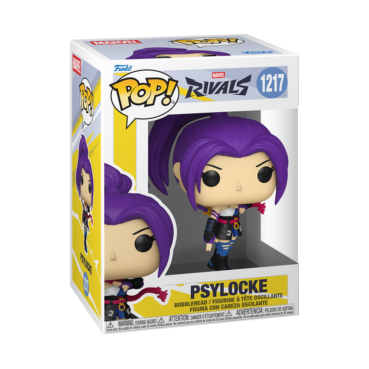 Funko POP! Marvel Rivals Psylocke Figure #1217!