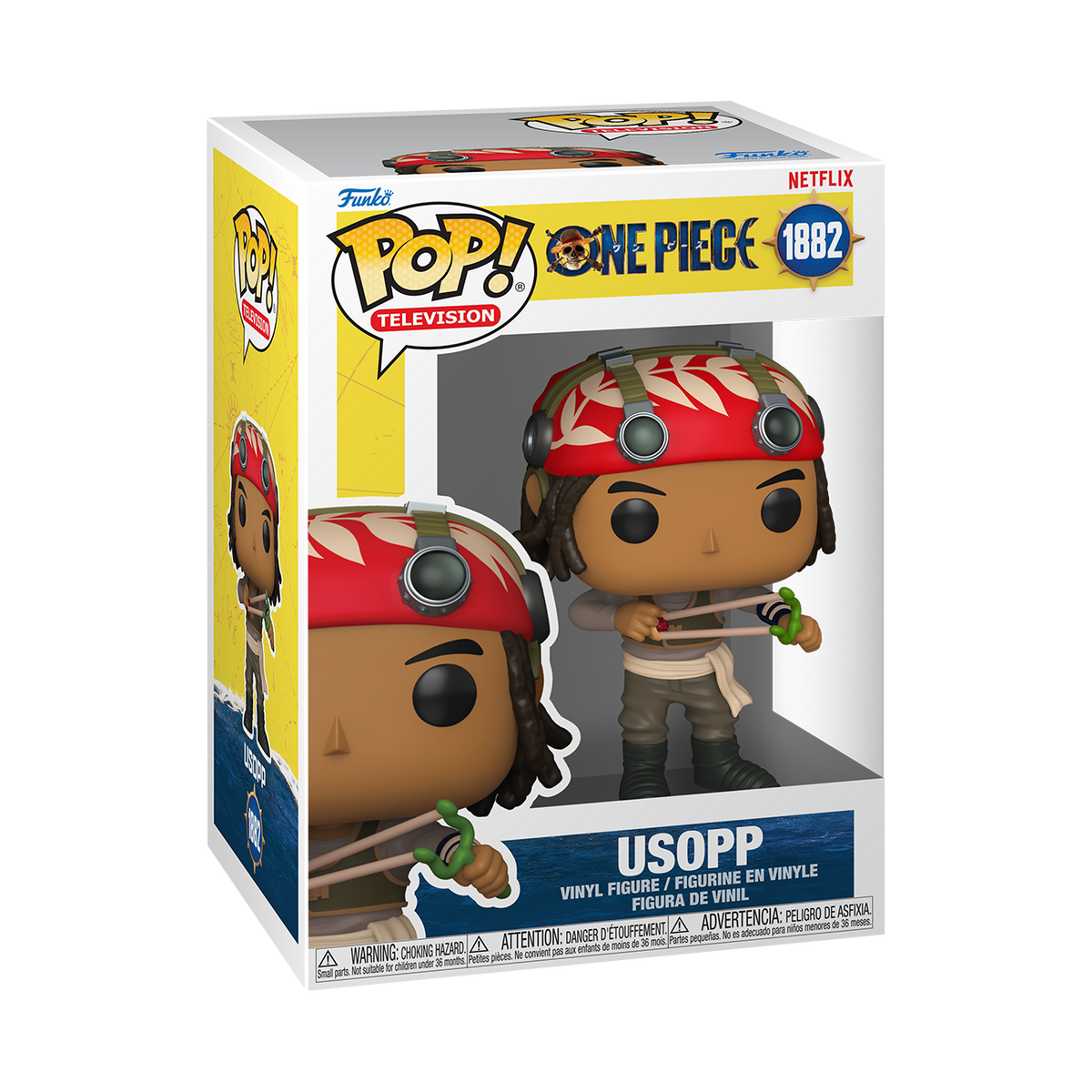 Funko POP! Anime One Piece Usopp Figure #1882!