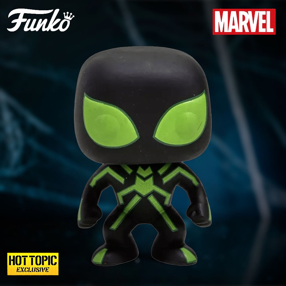 Funko POP! Marvel Spider-Man in Stealth Suit Exclusive Figure #195!
