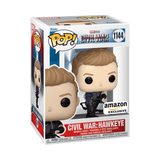 Funko Pop! Marvel Civil War Build a Scene Hawkeye Exclusive Figure #1144!