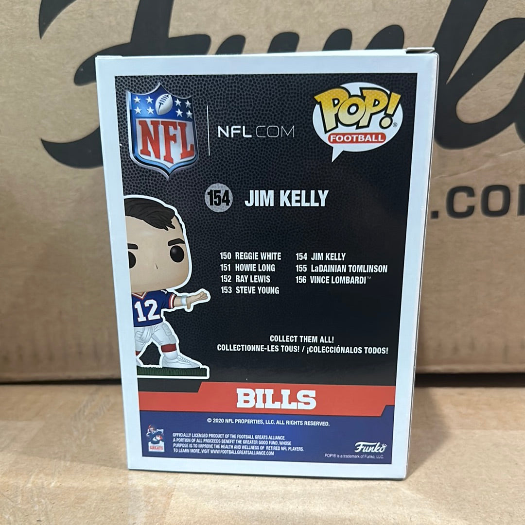 Funko POP! NFL Football Legends Jim Kelly Buffalo Bills Quarterback Figure #154!