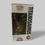 Funko POP! Movies Jurassic World Rebirth Titanosaurus Dinosaur Figure #1799!
