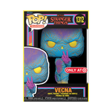 Funko POP! Netflix Stranger Things Season 4 Vecna Black Light Target Exclusive Figure #1312!