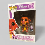 Funko Pop! Disney Mulan Mushu & Cricket Figure #167!