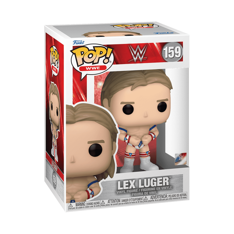 Funko Pop! WWE Wrestling The Total Package Lex Luger Figure #159!