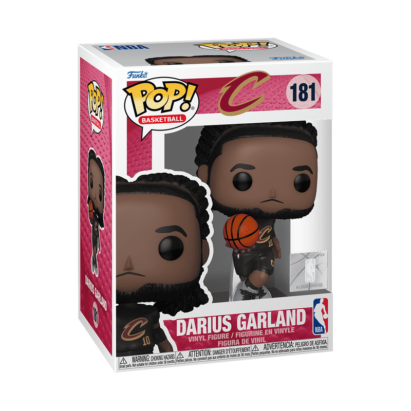 Funko POP! NBA Cleveland Cavaliers Darius Garland Figure #181!