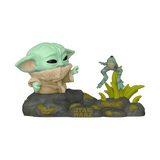 Funko Pop! Deluxe Star Wars Mandalorian Din Grogu with Frog Deluxe #720!
