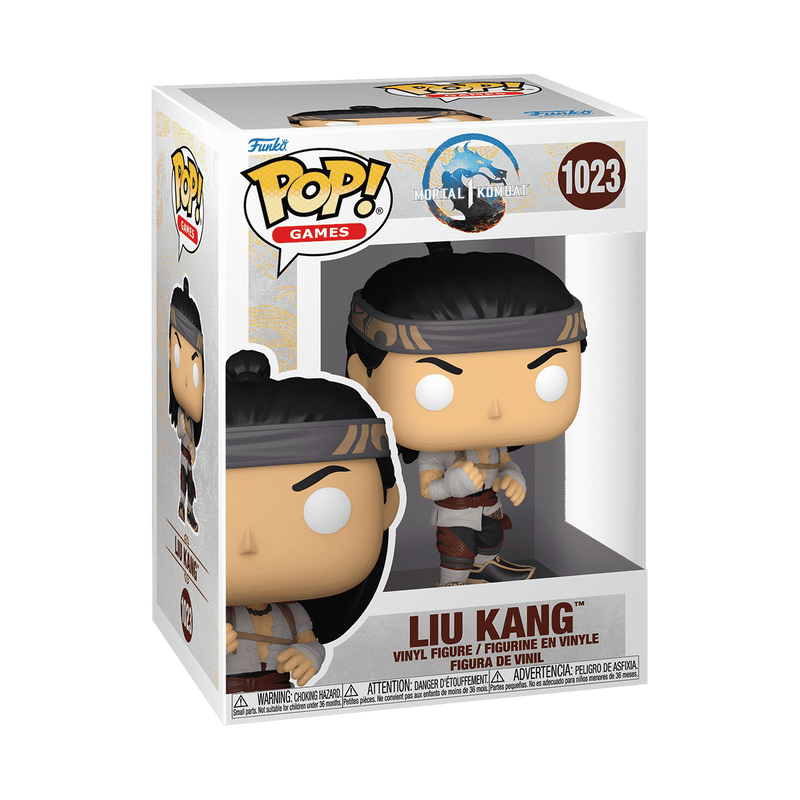Funko POP! Video Games Mortal Kombat 1 MK1 Liu Kang Figure #1023!