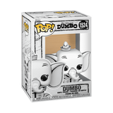 Funko Pop! Disney Sketched Classics Dumbo Figure #1524!