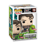 Funko POP! The Real Ghostbusters Peter Venkman with Slimer Figure #1785!