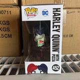 Funko POP! DC Comics Harley Quinn With Pizza Takeover Series #452!