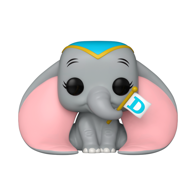 Funko Pop! Disney Classics Dumbo with Flag Figure #1535!