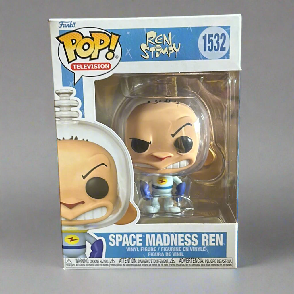 Funko POP! Nickelodeon Ren & Stimpy Space Madness Ren Figure #1532!