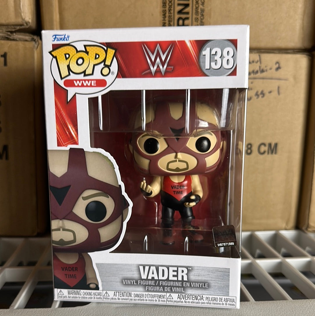 Funko Pop! WWE Big Van Vader Figure #138!
