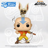 Funko POP! Avatar The Last Airbender Aang With Momo Figure #534!