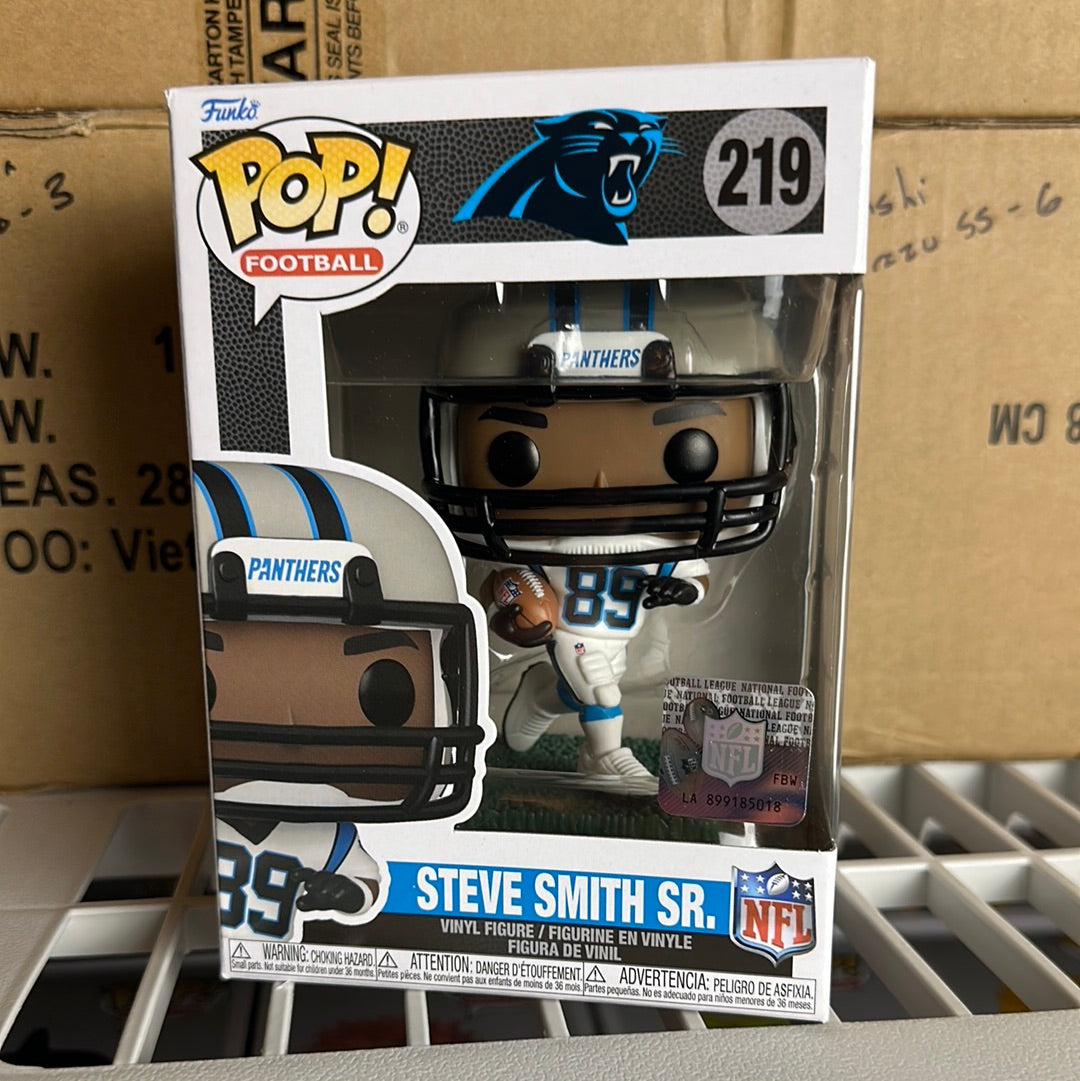 Funko POP! NFL Legends Steve Smith Sr Carolina Panthers Figure #219!
