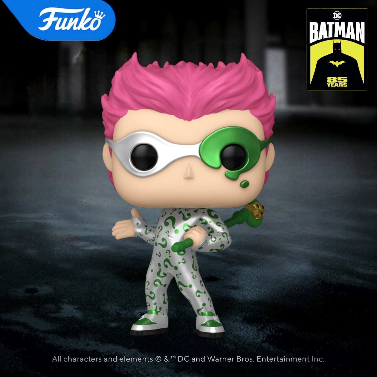 Funko Pop! Heroes: Batman Forever - The Riddler - DC Comics- Figura de Vinilo Coleccionable - Idea de Regalo - Mercancia Oficial - Juguetes para Niños y Adultos - Comic Books Fans Funko Pop! Heroes: Batman Forever - The Riddler - DC Comics- Figura de Vinilo Coleccionable - Idea de Regalo - Mercancia Oficial - Juguetes para Niños y Adultos - Comic Books Fans