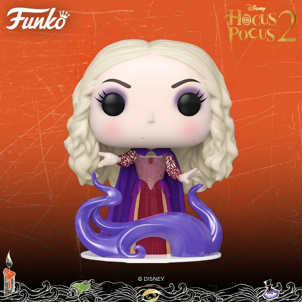 Funko Pop! Disney Hocus Pocus 2 - Sarah Sanderson in Smoke Figure #1373!
