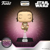 Funko POP! Star Wars Rey Power of the Galaxy Exclusive Figure #577