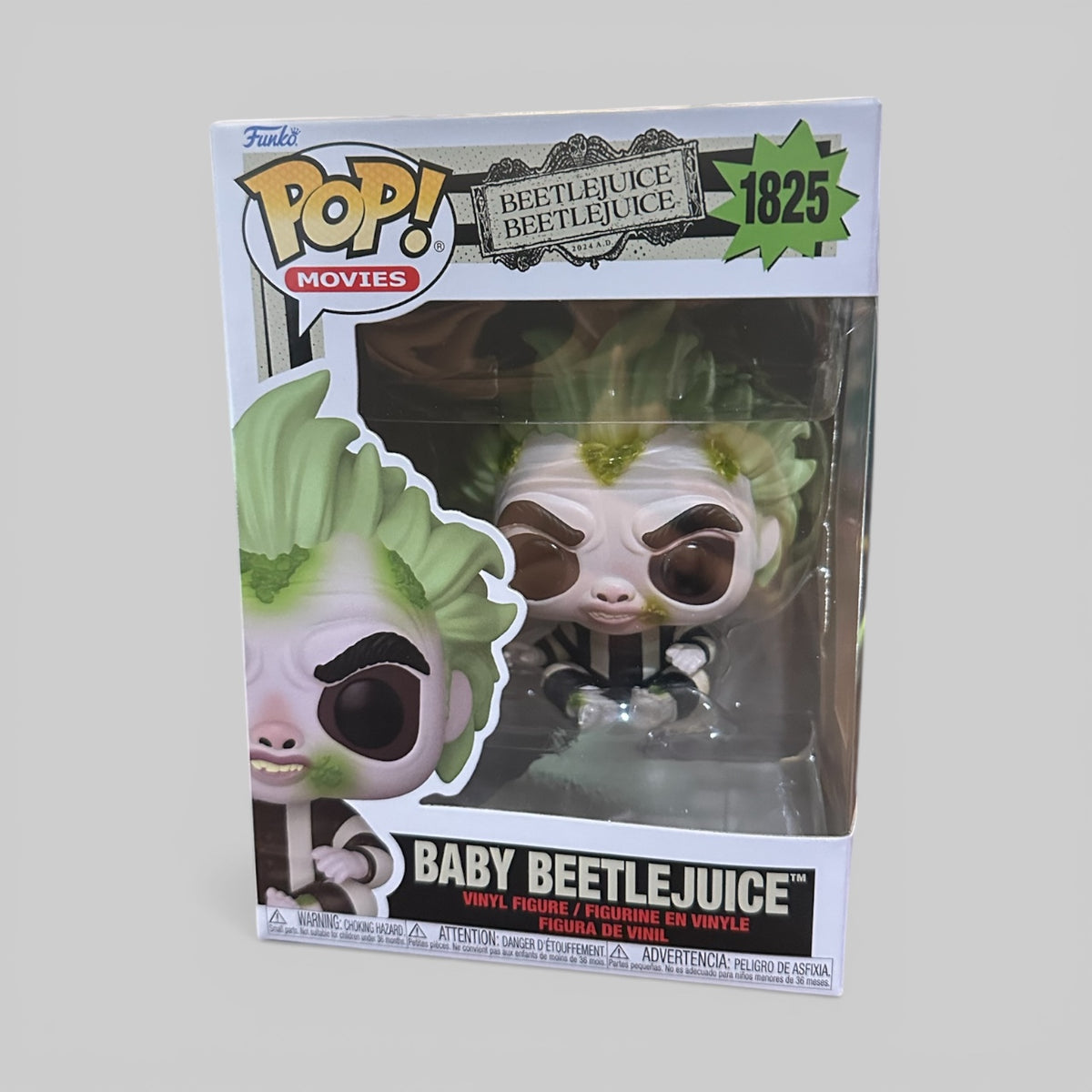 Funko POP! Horror Beetlejuice Baby Beetlejuice Figure #1825!