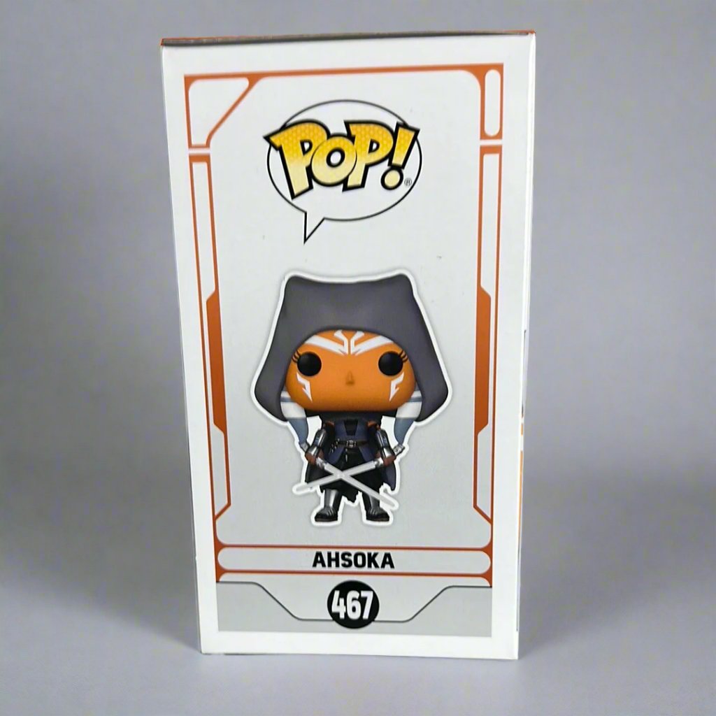 Funko POP! Star Wars The Mandalorian - Hooded Ahsoka Exclusive #467!