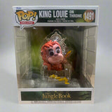 Funko Pop! Disney The Jungle Book King Louie on Throne Deluxe Figure #1491!