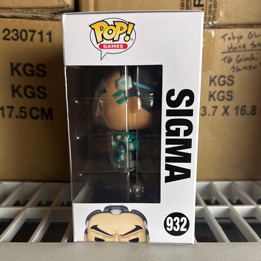 Funko POP! Video Games Overwatch Sigma Figure #932!
