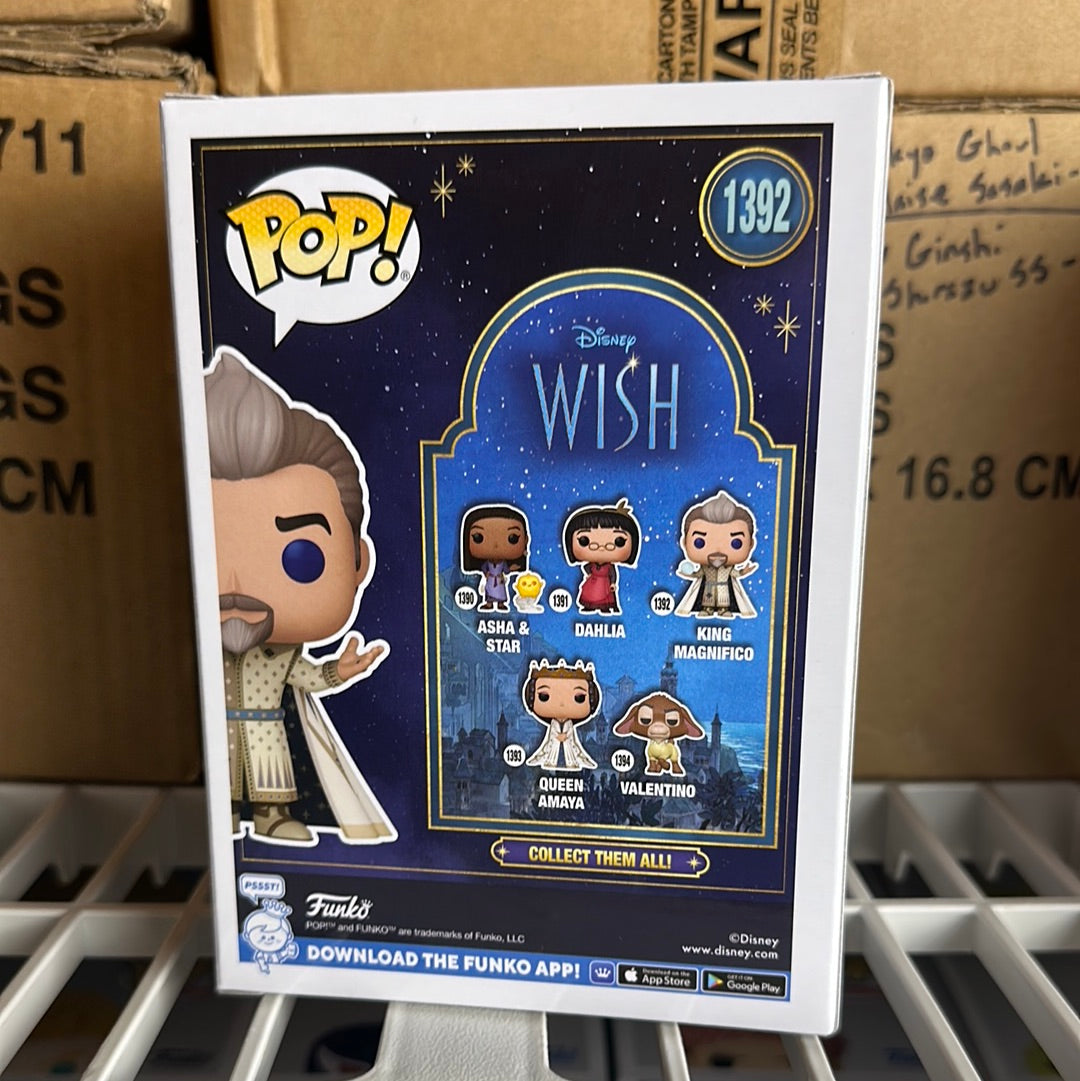 Funko POP! Disney Wish - King Magnifico Figure #1392