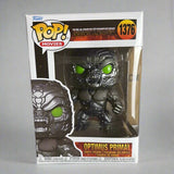 Funko Pop! Transformers Rise of the Beasts - Optimus Primal Figure #1376!