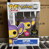 Funko POP! Pokemon Flocked Aipom Specialty Series Exclusive #947!