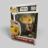 Funko POP! Star Wars Luke Skywalker Red 5 Figure #763!
