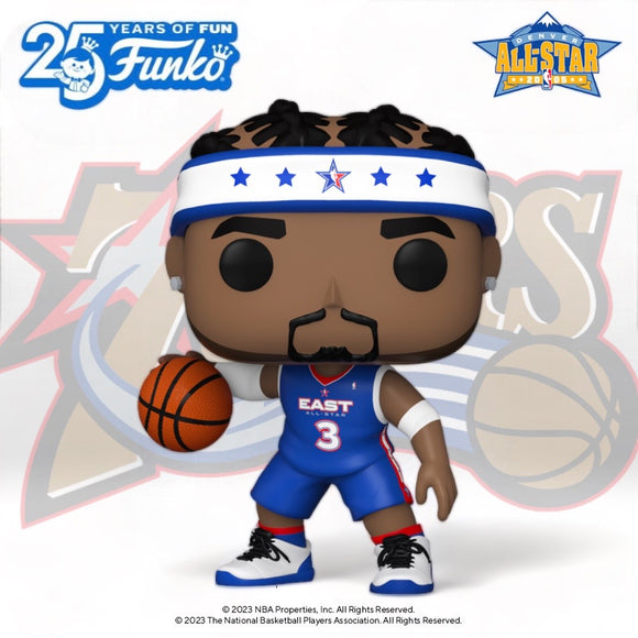 Funko POP! NBA All Stars Allen Iverson Philadelphia 76ers Figure #159!