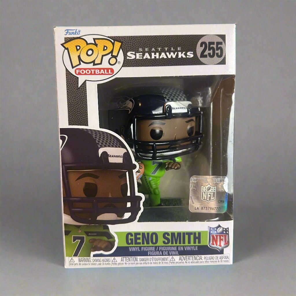 Funko POP! NFL Geno Smith Seattle Seahawks Figure #255!
