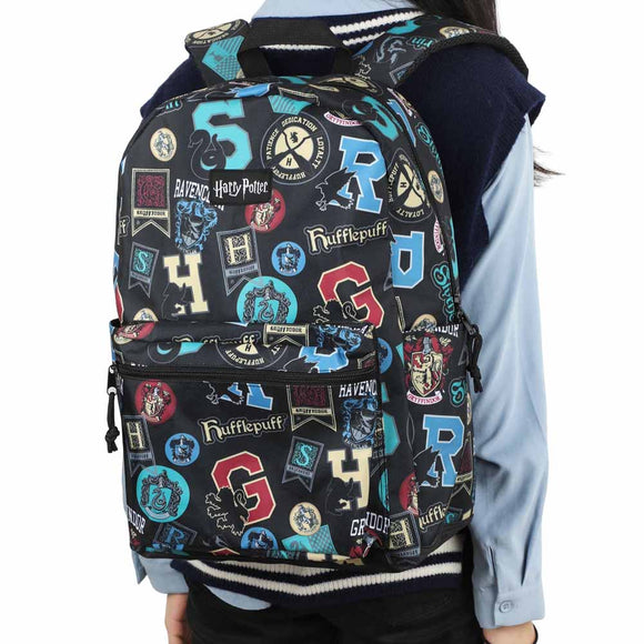 Harry Potter House Icons AOP Laptop Backpack