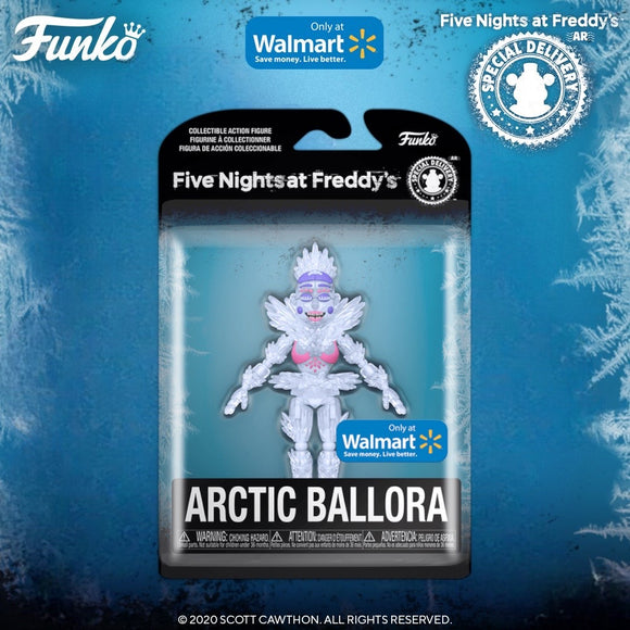 Five Nights At Freddy’s Special Delivery Arctic Ballora 5” Action Figure
