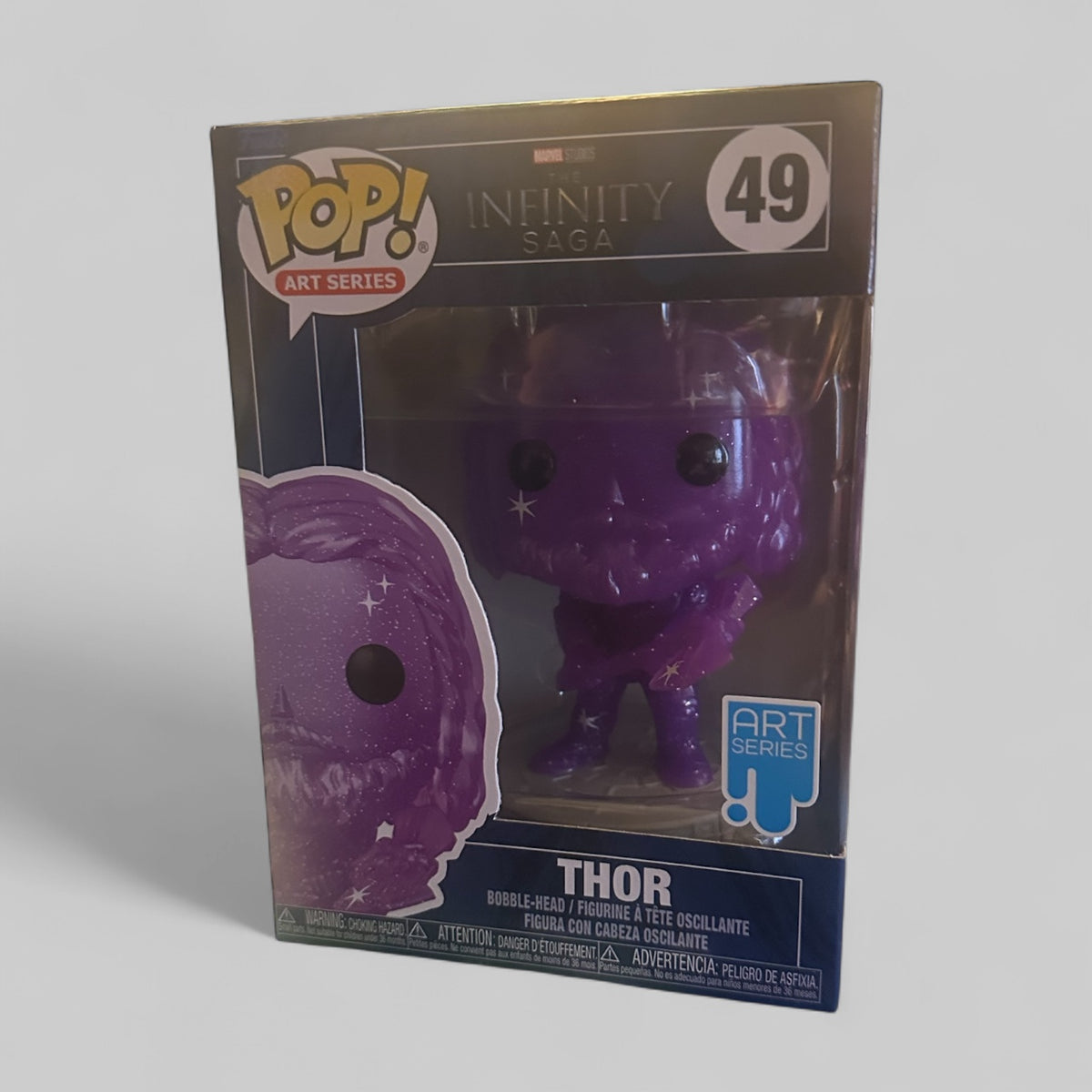 Funko POP! Marvel Infinity Saga Art Series Thor Figure #49!