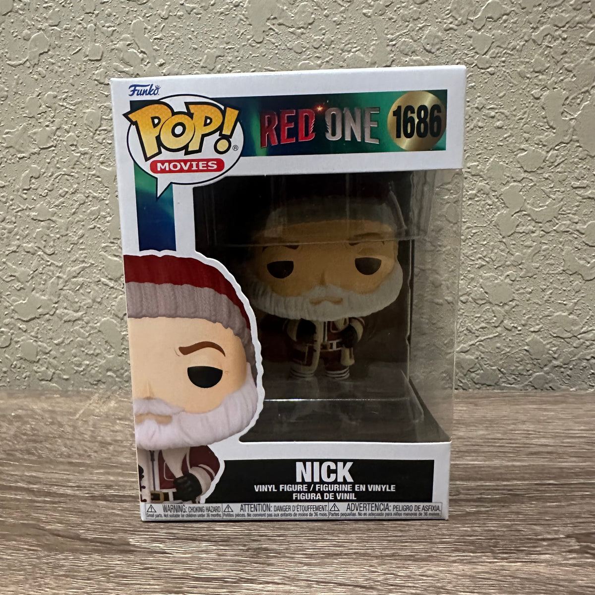Funko POP Movies: Red One - Callum Drift - Figura De Vinilo Coleccionable - Idea De Regalo - Producto Oficial - Para Niños Y Adultos - Fans De Películas - Figura