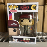 Funko POP! Netflix Stranger Things Hunter Robin with Cocktail Figure #1461!