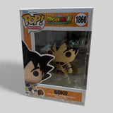 Funko POP! Anime Dragon Ball Super Broly Kid Goku in Saiyan Armor Figure #1860!