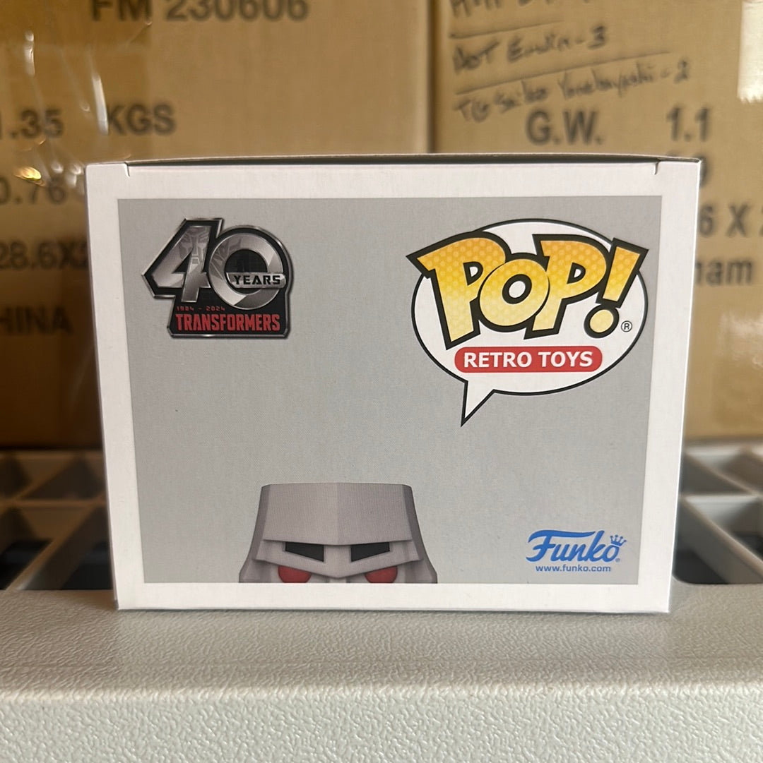 Funko Pop! Retro Toys Transformers G1 Megatron 40 Years Figure #132