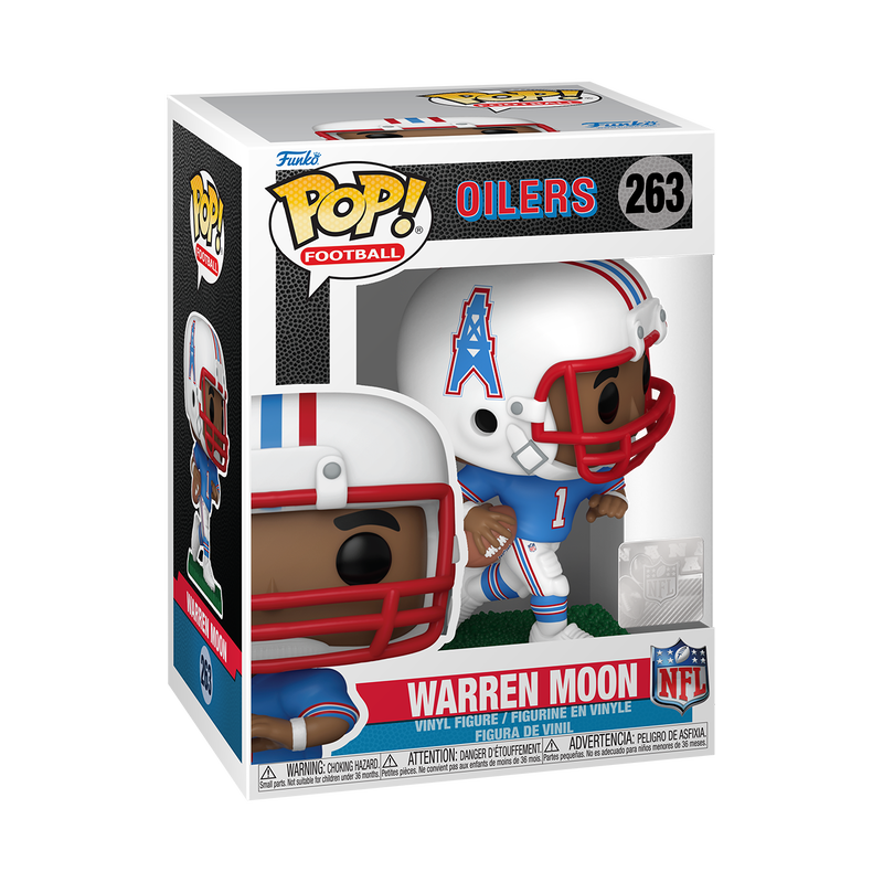 Funko POP! NFL Football Warren Moon Houston Oilers Figure #263!