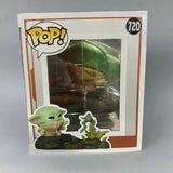 Funko Pop! Deluxe Star Wars Mandalorian Din Grogu with Frog Deluxe #720!