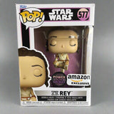 Funko POP! Star Wars Rey Power of the Galaxy Exclusive Figure #577