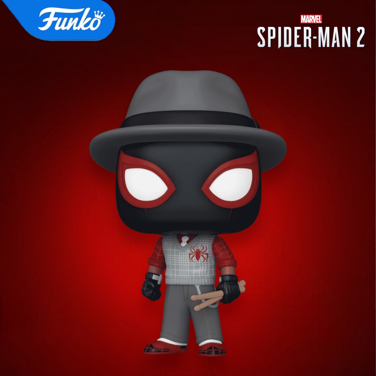 Funko POP! Marvel Spider-Man 2 City Sounds Miles Morales Figure #1028!