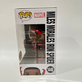 Funko POP! Marvel Spider-Man Miles Morales Iron Spider Unmasked Chase #1448