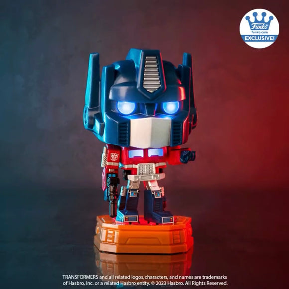 Funko POP! Transformers Optimus Prime Lights & Sounds Exclusive #120