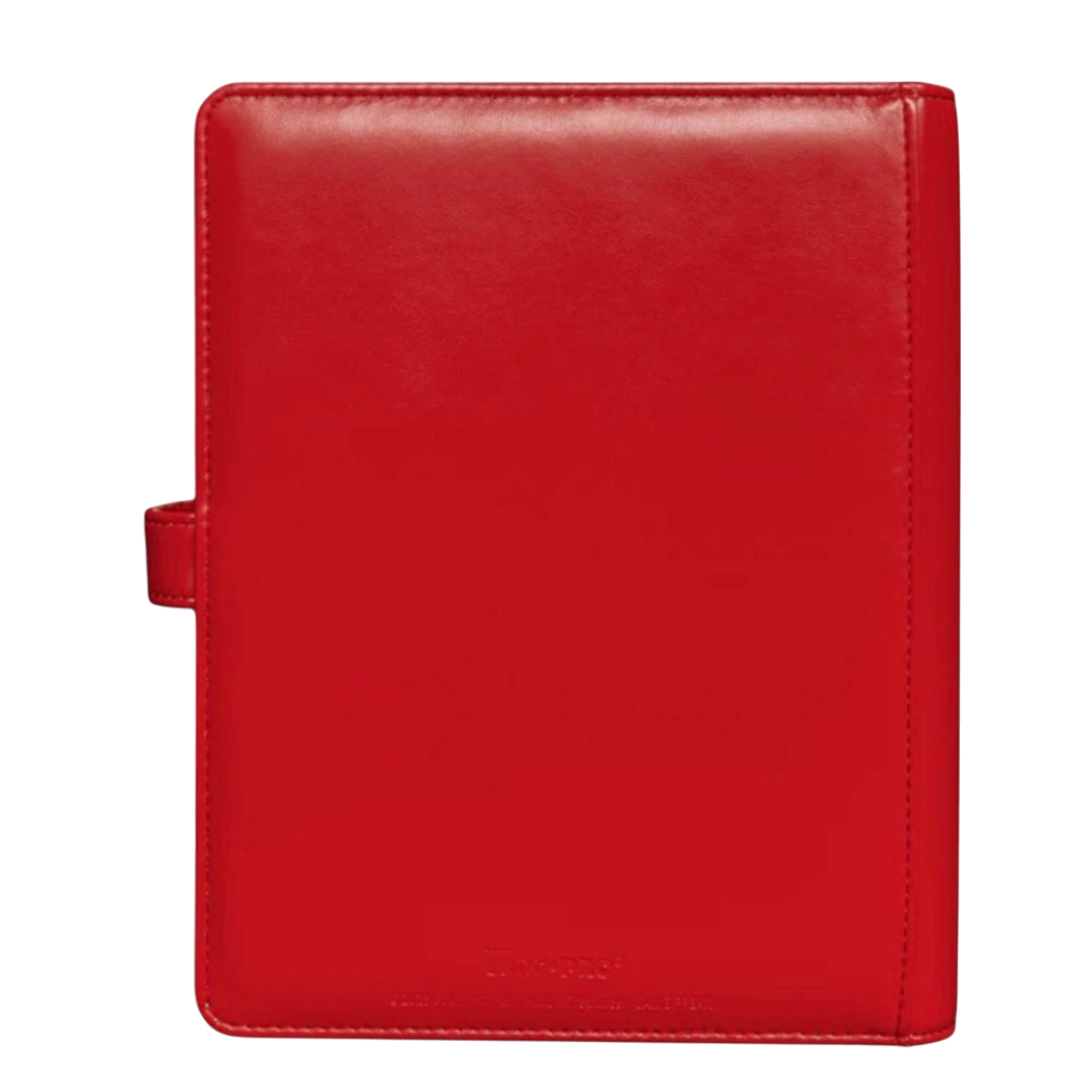 ULTRA PRO: Binder 4-Pocket Premium Red Snap Binder