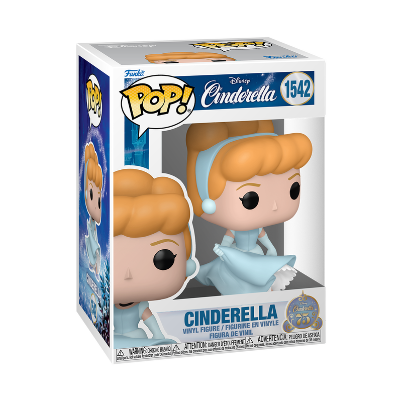 Funko Pop! Disney Cinderella 75th Anniversary Figure #1542!