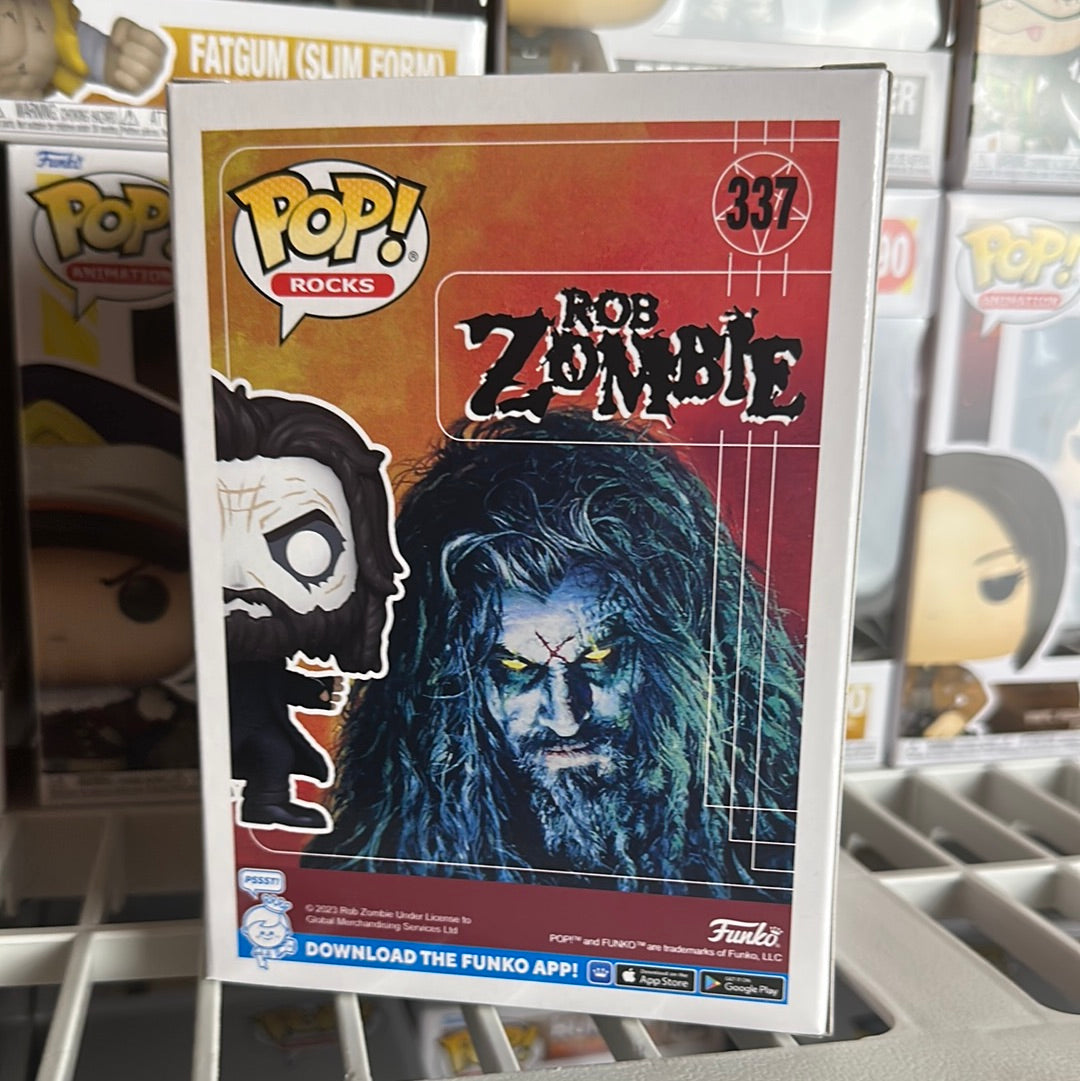 Funko POP! Rocks Rob Zombie Dragula Figure #337!