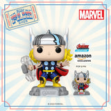 Funko Pop! Marvel Avengers 60th Comic Thor and Pin Exclusive #1190!